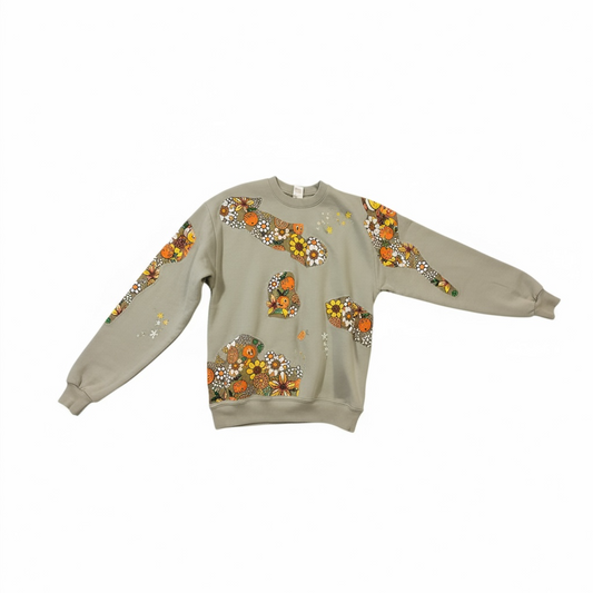 Reworked Disney Orange Bird sweatshirt